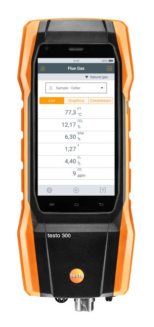testo 300 - 長壽命煙氣分析儀基礎(chǔ)款